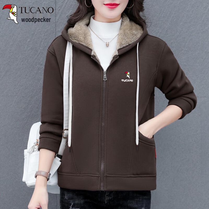 

Женская зимняя куртка с капюшоном на флисовой подкладке Woodpecker 2XL