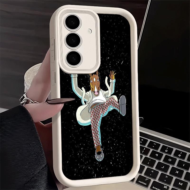 Phone Case for Samsung Galaxy A17 A16 A15 A14 A13 B-BoJack H-Horseman Funny A56 A36 A26 A55 A35 A25 A54 A34 A24 A53 A33 A23 A07