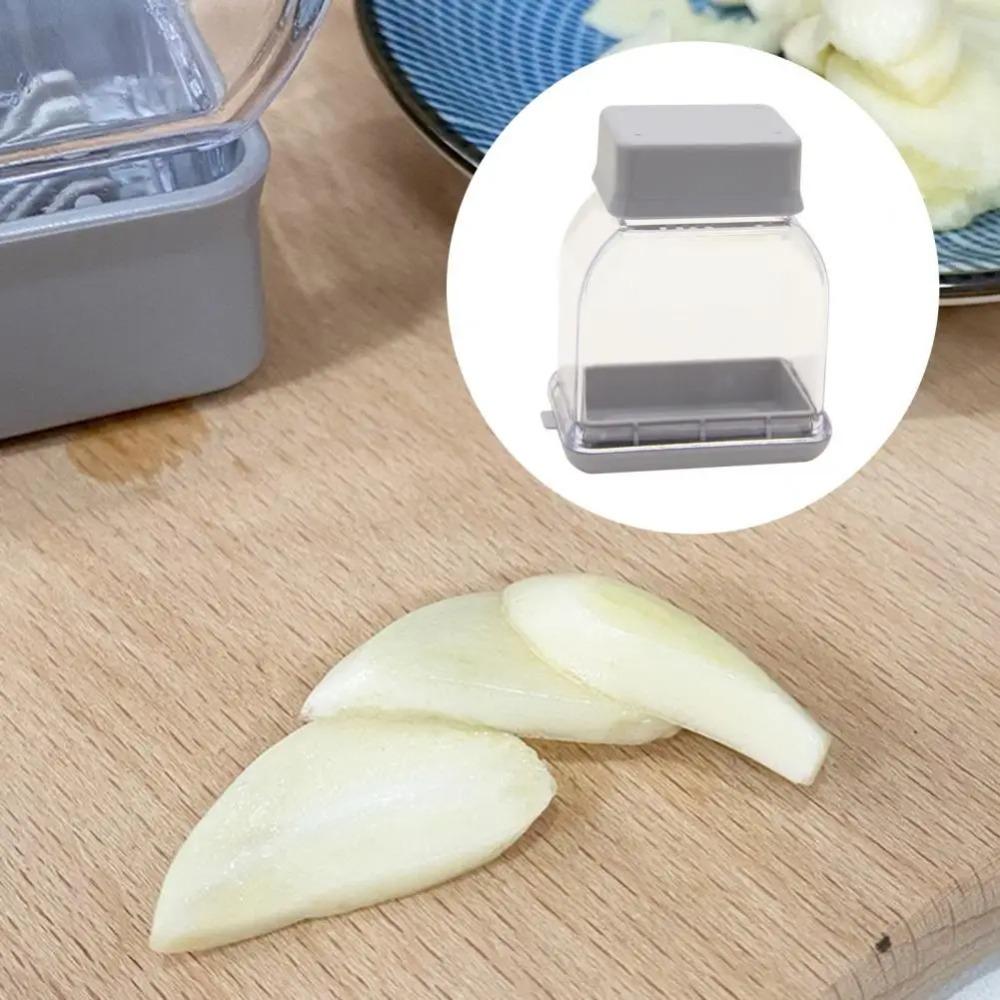 

with Storage Box Manual Garlic Press Slicer Effortless Garlic Smasher Restaurant серый