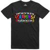 Mens Funny T-Shirt Crayons Novelty Design Regular Fit 100% Cotton Tee