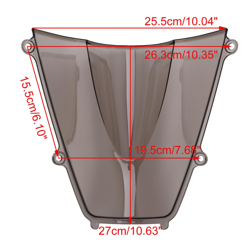 Windshield WindScreen fit for HONDA CBR600RR 2021-2025 Smoke