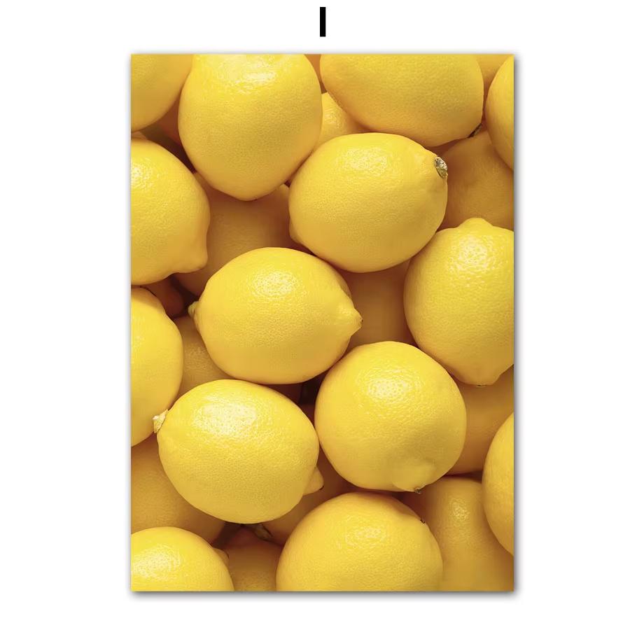 Wall Art Canvas Painting Sunflower Lemon Farmhouse Car Spring Nature Landscape Yellow Posters Picture For Living Room Home Decor
