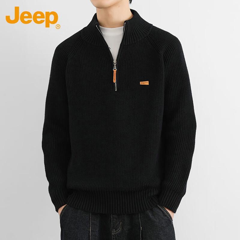 

JEEP Men s Winter Thickened Pullover Sweater XL