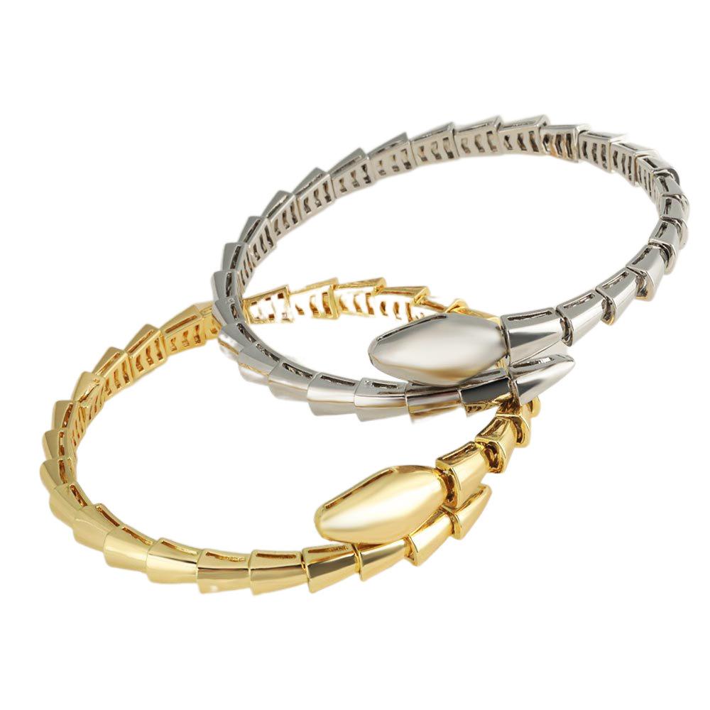 European and American Style Light Luxury Snake-shaped Bracelet Bracelet for Women High-end Bracelet Jewelry