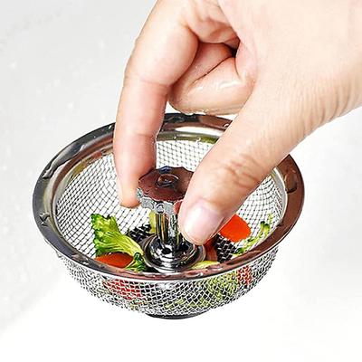 Mesh Kitchen Stainless Steel Water Filter Sink Filter Washing Pan Separation Mesh Food Tea Separation Mesh