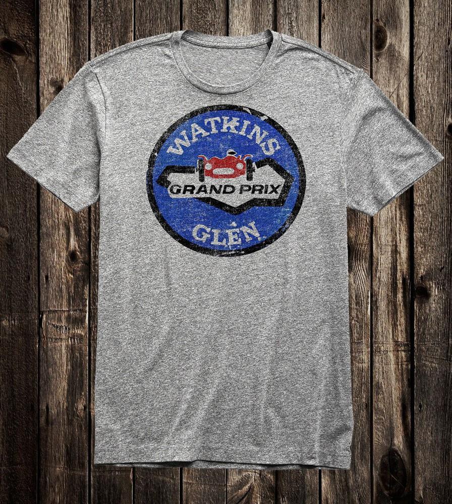 

Hot Rod Tee T Shirt Drag Race Racing Vtg Speed Shop Watkins Glen Grand Prix 4XL