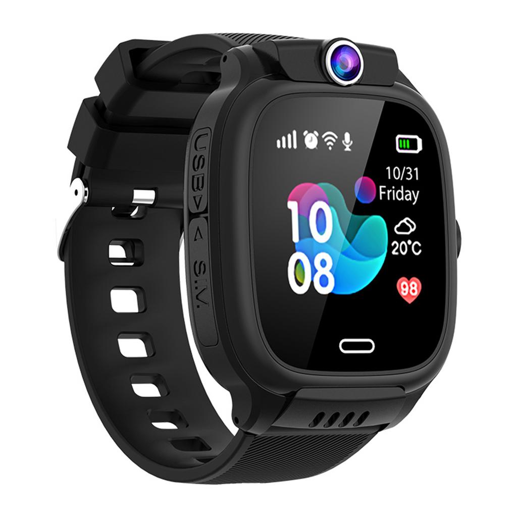 Kids Smartwatch with Phone Calling SOS Weather Photo Alarm Function Children Smartwatch WIFI LBS Real-time Positioning