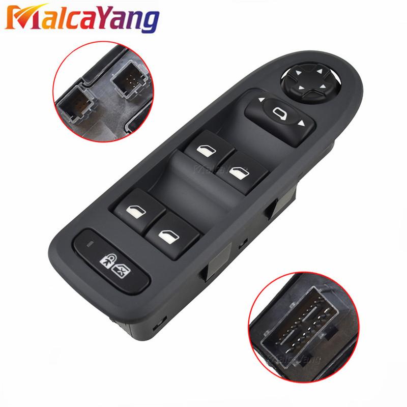 For Peugeot 308 5 Door Hatchback Wagon Master Window Switch 2008-2013 Power Window Switch 98053458ZE
