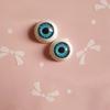 1/10 Pairs 12mm Doll Eyeballs Half Round Acrylic Eyes for DIY Doll Bear Crafts