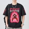 T-shirt en coton à manches courtes imprimé Dragon Ball Z Son Goku Vegeta Unisexe Vêtements pour femmes Harajuku Yk Tee Vintage Décontracté Tops