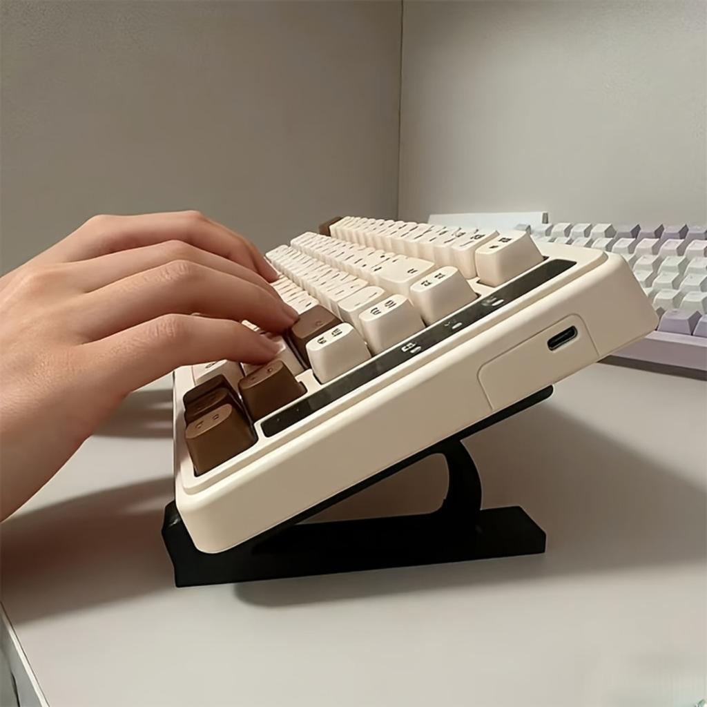 Ergonomic Keyboard Riser — Non-slip, Universal Stand (Multiple Colors Available) — Ideal for Office & Gaming Use