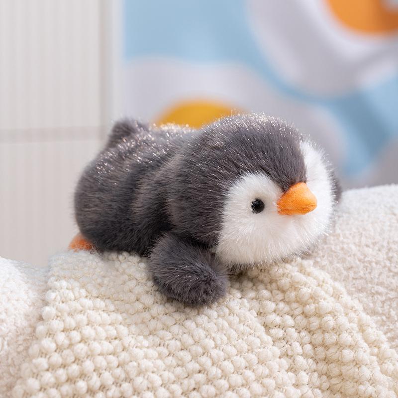 Liebes Kleines Tier Gute Freunde Serie Plüschtiere Flauschiges Liegendes Kaninchen Panda Pinguin Faultier Schweinchen Puppe Mini Schreibtisch Haustiere