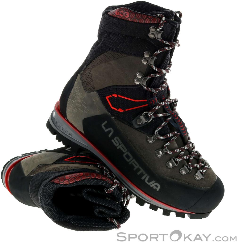 Обувь для треккинга La Sportiva Nepal Trek Evo GTX grau/schwarz/rot (21O905300)