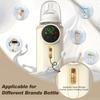 USB Rechargeable Baby Bottle Warmer Digital Display Breastmilk Heating Sleeve  Outdoor
