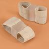Toe Separator Hallux Valgus Corrector Breathable Elastic Nylon Spacers for Overlapping Toes Bunion Relief & Straightener