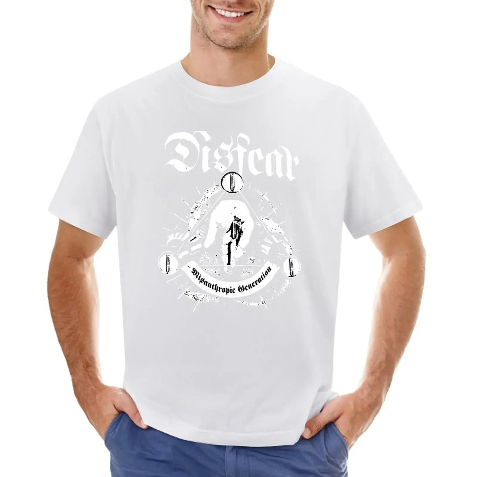 MIsanthropic Generation (Disfear tribute) T-shirt anime korean fashion Unisex t shirt M
