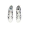 Li Ning Disney Collaboration Series Comfortable Classic Casual High-Top Sneakers Women Sneakers White Blue Yellow AGCR284-3
