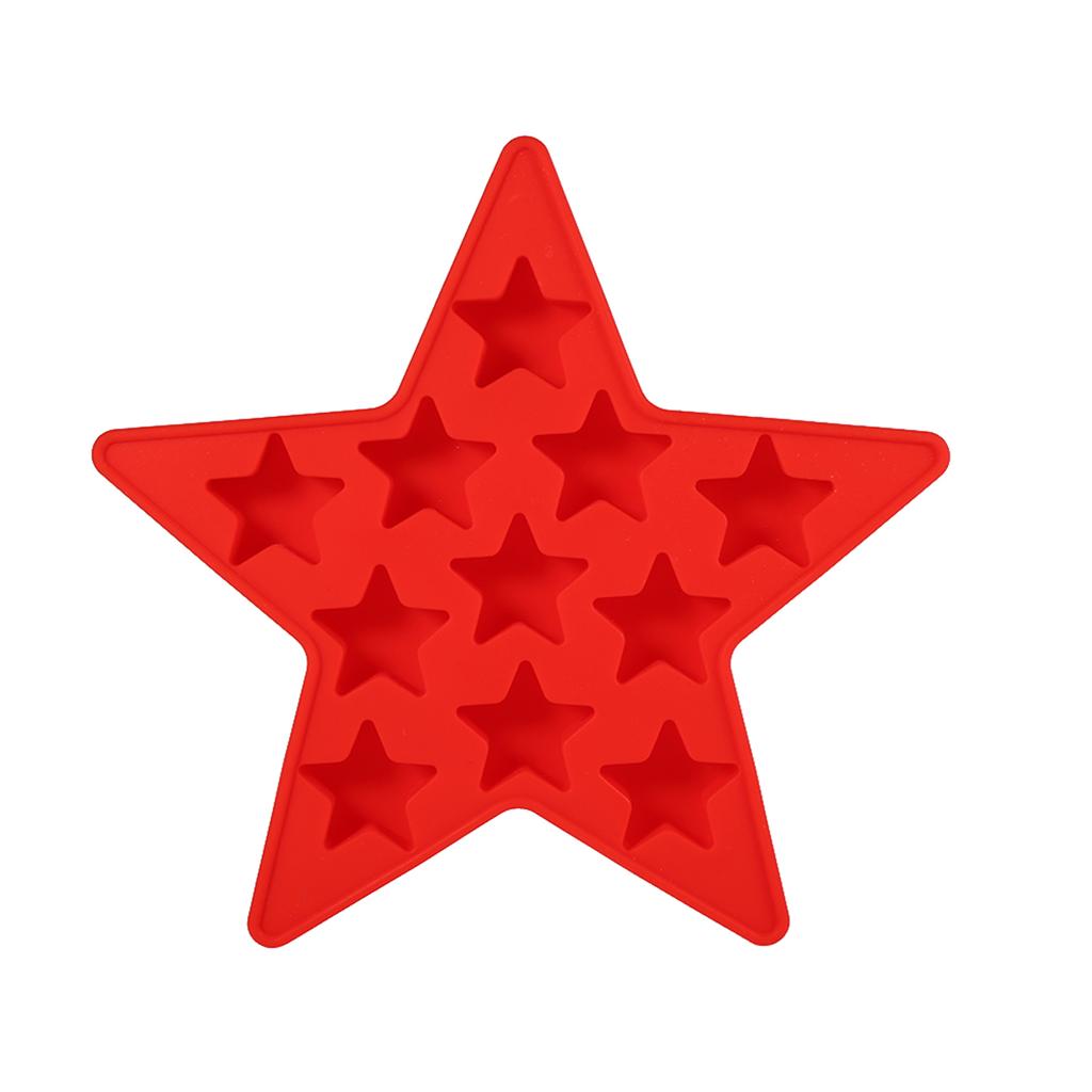 Shaped Cool Silicone   Tray Freeze Mold Maker Tools for   Bar Party (Pink)