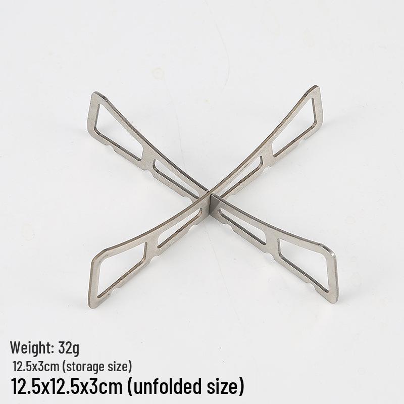

Stainless Steel Steaming Rack for Camping and Kitchen Use - Portable Pot Mat for Picnic and Barbecue Utensils