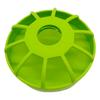 Chicken Feeder Spill Proof Non Slip UV Resistant Chicken Coop Feeder Food Storage for Parakeet Pigeon Quail Duck Home Cage