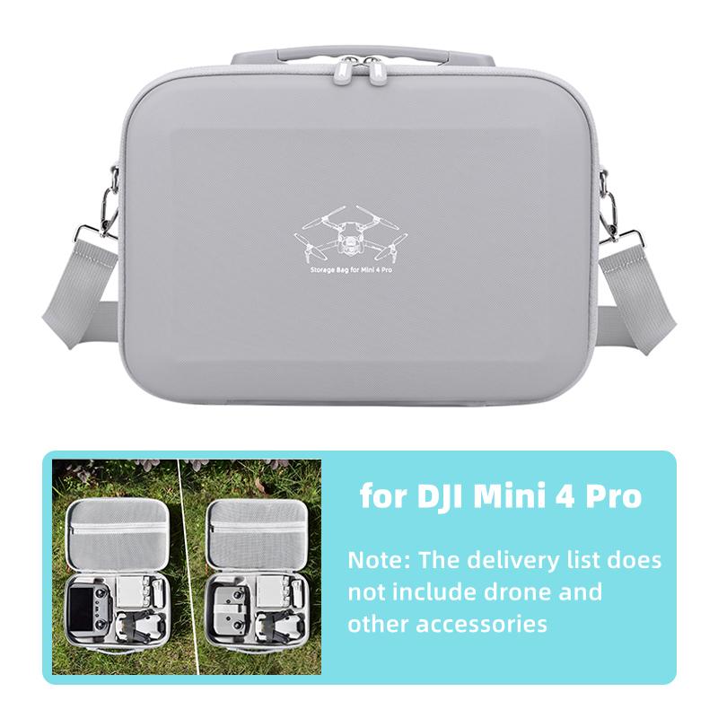 

Портативна сумка для зберігання для DJI Mini 4 Pro PU Чохол для перенесення Дорожня наплічна сумка Стійка до подряпин Сумка Аксесуар для дрона