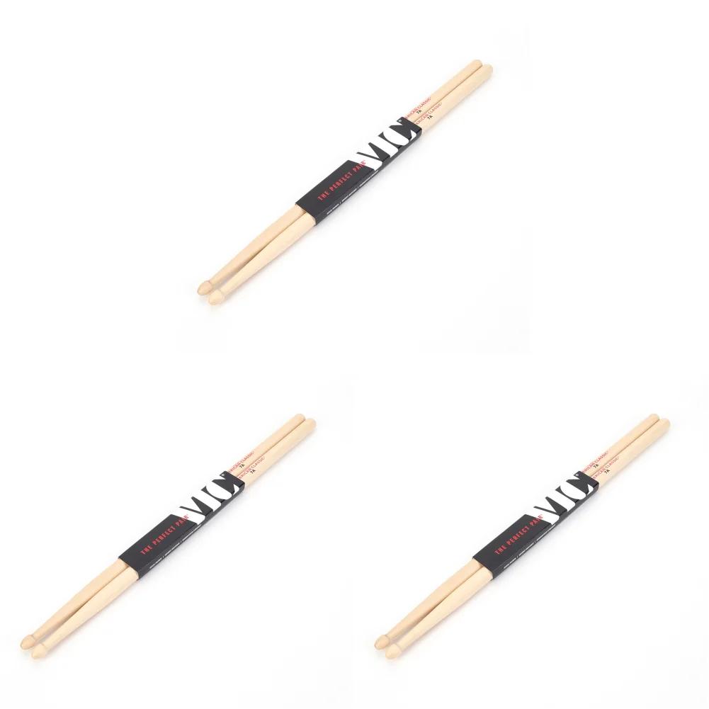 1-5Pairs Drumsticks 5A/7A Drum Sticks Consistent Weight and Pitch Mallets American Hickory Drumsticks Percussion Accessories