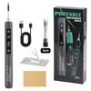 New 5V/15W Digital Display Soldering Iron Welding Repair Tool Cordless USB Soldering Iron Adjustable Temperature Speed Heating