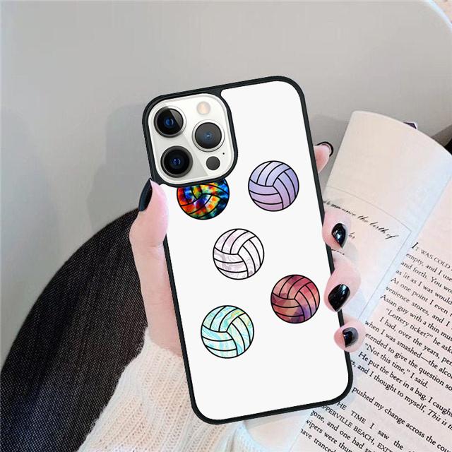 Volleyball Sports fashion Coque Shell For iPhone 17 Air 15 16 14 13 12 Pro Max 11 Pro Max Plus Phone Case Cover