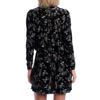 WJCP0425F Printed Velvet Short Dress for Women
