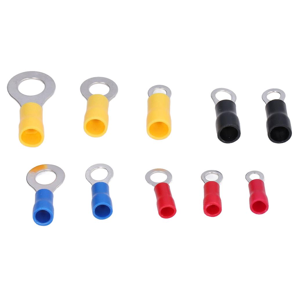 102Pcs Wire Connector Electrical Crimp Ring Terminal Tool Set Kit for Home Vehicle