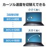 Sanwa Supply Wireless Blue LED Mouse (5 Buttons, Black) MA-WB509BK