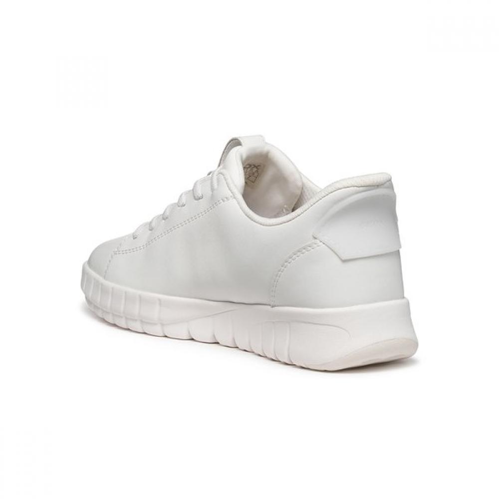 Geox Women S Comfort Sneaker flexStride pluS White 8gx7Sc6S9S