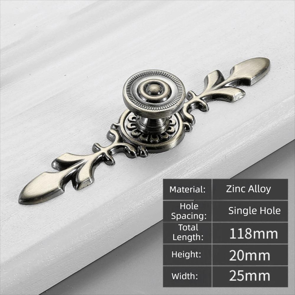 Zinc Alloy Drawer Pulls Bronze Finish Furniture Handles Hardware  Furniture Accessories