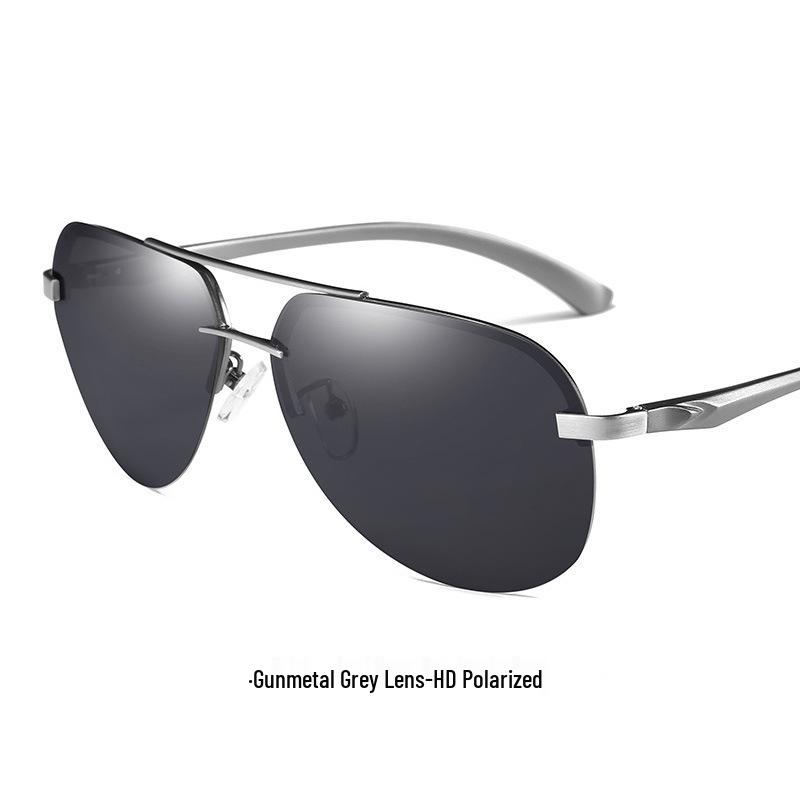 

Унисекс Безободковые Поляризованные Солнцезащитные Очки - Уличный Стиль, Алюминиево-Магниевая Рама, Яркие Цвета Picture Color