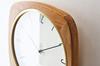 Interform Wall Clock Mauritz Wood Gold Sweep Movement CL-3932 30.5cm