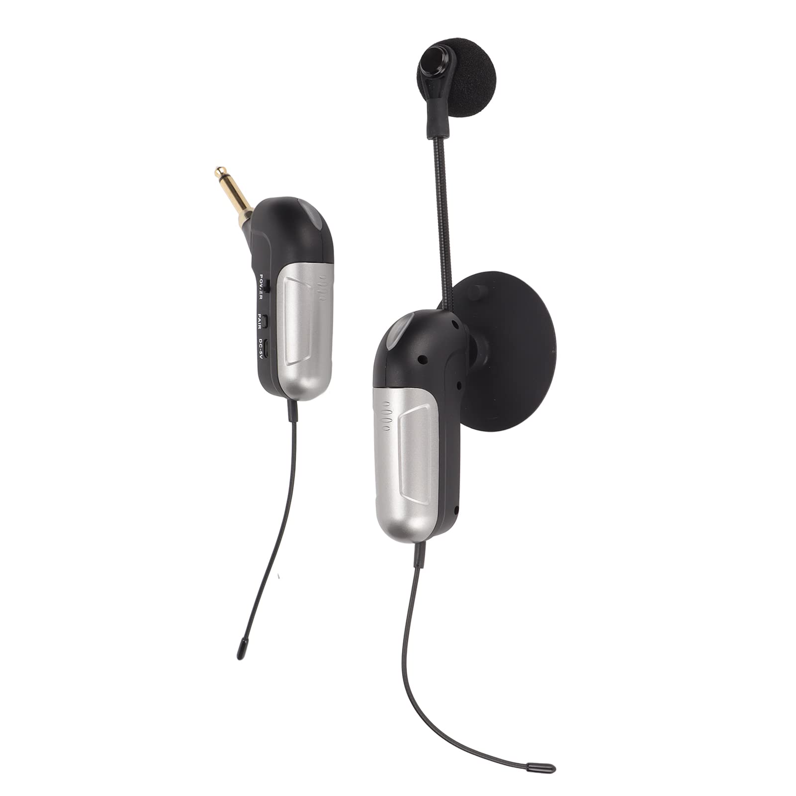 

Беспроводной музыкальный инструмент UHF клипсовый конденсатор подходит для больших и малых скрипок цитры лютни контрабаса арфы гитары микрофона, микрофон,