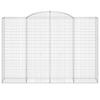Gabion with High Arch 300x50x200 220 Cm Galvanized Iron