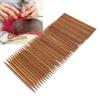 75 Pieces Knitting Needles Set Carbonized Bamboo Sweater   Double Pointed Knitting Needles