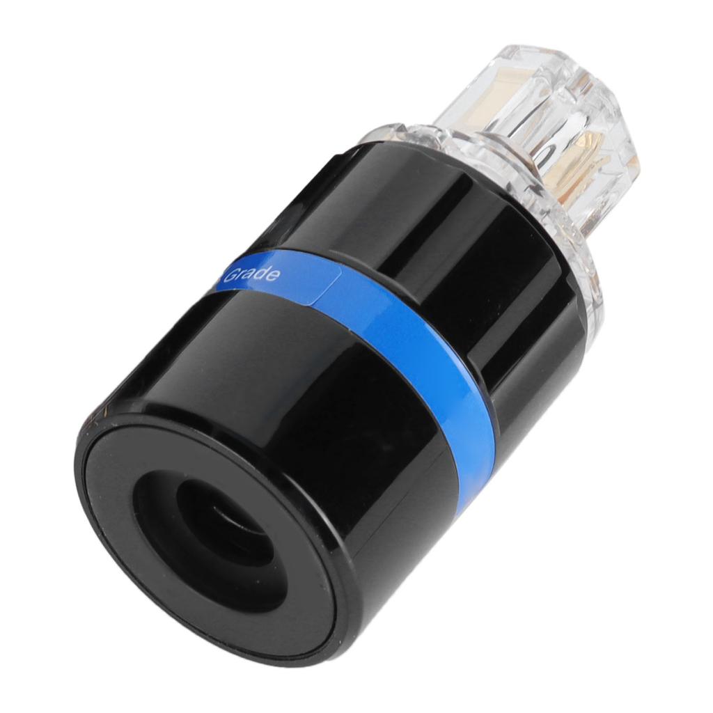 Monoso Stecker Transparent Reines Kupfer Vergoldet o Stromstecker 100~250V(F105G )