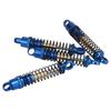 4pcs RC Shock Absorber Set RC Dampers 43mm Aluminum Threaded Shock Absorbor For Axial SCX24 124