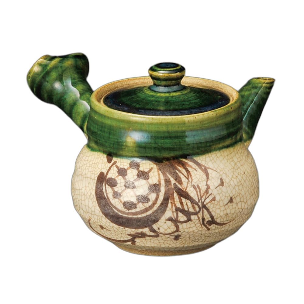 

Чайник Орибе чайный чайник в форме Дарумы (с золотым сетчатым фильтром) [450 куб. см]