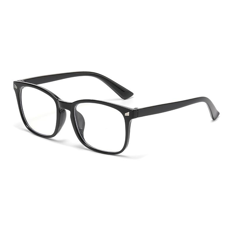 New Trendy Blue Light Blocking Men'S Glasses Gaming Pc Matte Black Anti Ray Eyeglasses Women Transparent Fashion Eyewear Uv400