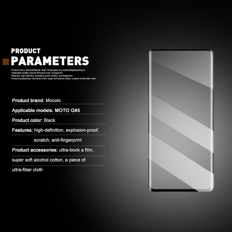 MOCOLO For Motorola Moto G85 5G Screen Protector 3D Curved Tempered Glass Film