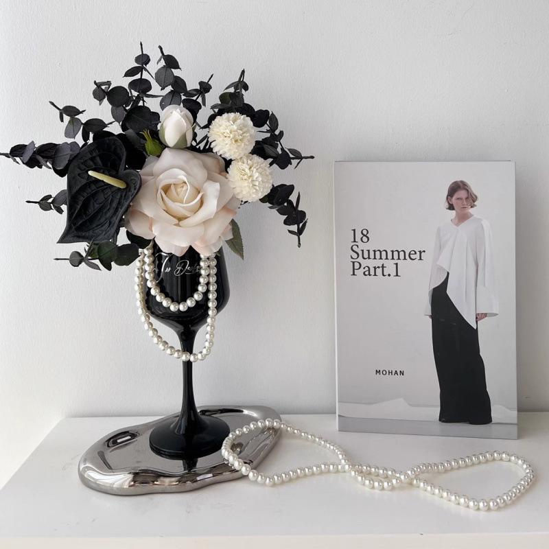 French Romantic Rose Artificial Floral Decoration for Table or Living Room