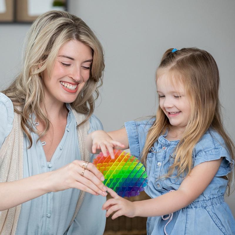 Creative Product Fidget Worm Stress-Relieving Elastic Mesh Stress-Relieving Healing Small Toy Decoration Can Be Played Easily