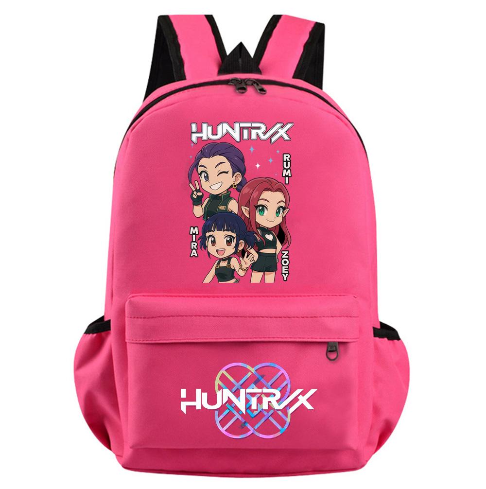 Cartoon Kpop Demon Hunters Printed Backpack for Teenager Student Girl Boy Bookbag Schoolbag Women Large Capacity Travel Bag Kid Gift Rucksak