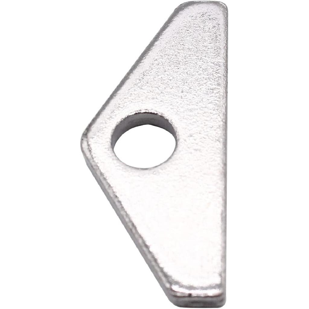 GoolRC Chrome Valve Cover Mini Tabs Hold Down 14 pc Replacement for Chevy BBC Big Block 396 427 454 502