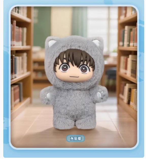 BANDAI Jujutsu Kaisen 2 Série Plyšáků s Kočičíma Ušima Slepý Box Anime Figurka - Kolekce Dekorací Mystery Room Dětský Dárek