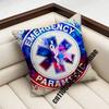 For Star of Life Doctor Nurse EMERGENCY MEDICAL SERVICES EMT Ambulance Throw Pillow Case Sham Square Sofa Pillowcase Pad Cover