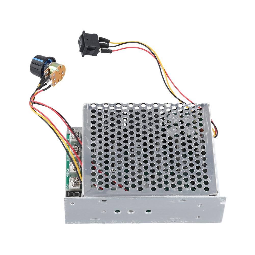 DC Motor Drive Controller Module DC 10-55V Digital Motor Speed Regulator 100A 12V 24V 48V Forward/Reverse Electronic Components